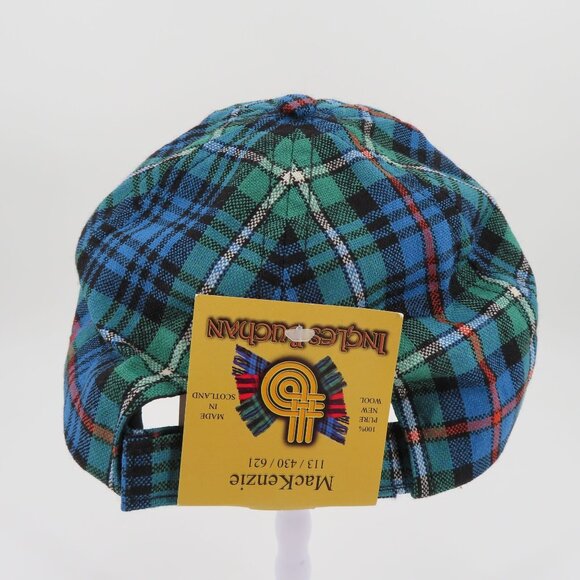 Ingles Buchan MacKenzie Tartan Golf Baseball Hat Cap Adult OS Wool Scotland NEW - Picture 4 of 10